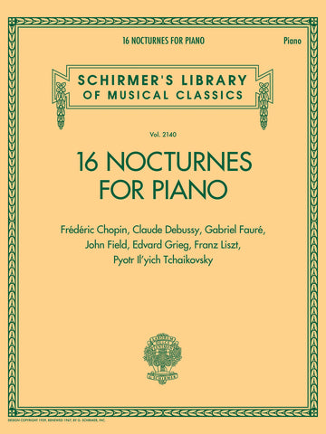 Various – 16 Nocturnes for Piano – Piano