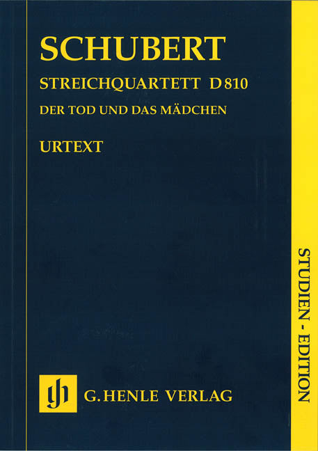 Schubert, ed. Haug-Freienstein - Death and the Maiden, D. 810 - Study Score