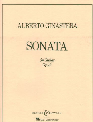 Ginastera - Sonata, Op. 47 - Guitar