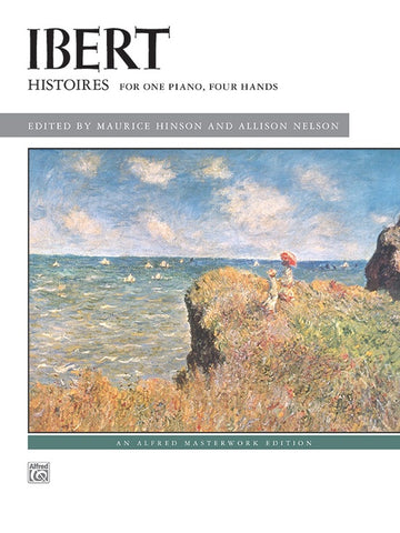 Ibert - Histoires - Piano, 4 Hands