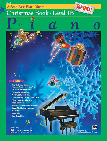 Alfred's Basic: Top Hits! Christmas, Level 1B - Piano Method