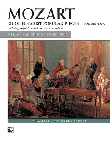 Mozart, ed. Palmer – 21 of His Most Popular Pieces – Piano