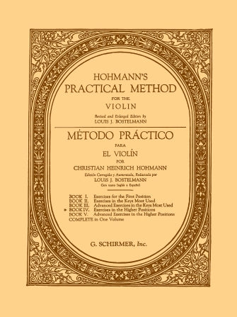 Hohmann - Practical Method for the Violin, Book 4