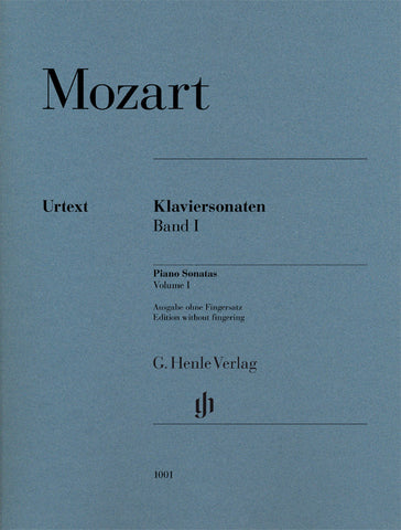 Mozart – Piano Sonatas, Vol. 1 (without fingering) – Piano