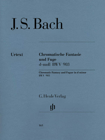 Bach – Chromatic Fantasy and Fugue in D Minor, BWV 903 and BWV 903a – Piano