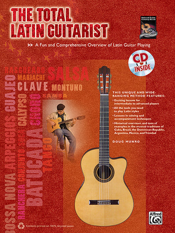 Munro - The Total Latin Guitarist (w/CD) - Guitar Method