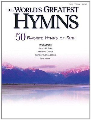 Various - World's Greatest Hymns: 50 Hymns of Faith - Piano, Voice, Guitar