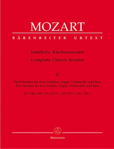 Mozart - Complete Church Sonatas, Vol. 2 - Organ and Instrument