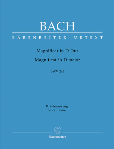 Bach, ed. Durr – Magnificat in D Major, BWV 243 – Vocal Score