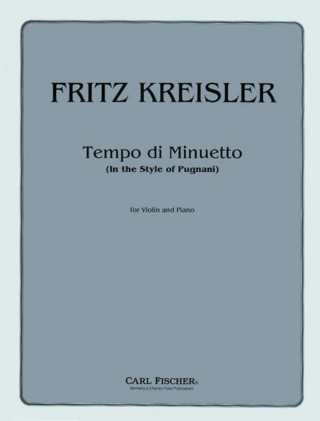 Kreisler - Tempo di Minuetto - Violin and Piano