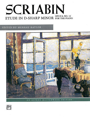 Scriabin, ed. Baylor – Etude in D# Minor Op. 8/12 – Piano