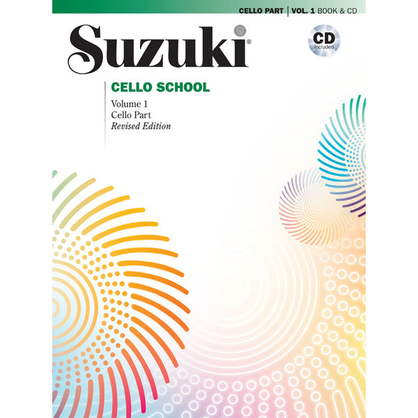 Suzuki Cello School, Vol. 1 (International) (w/CD) – Cello Method