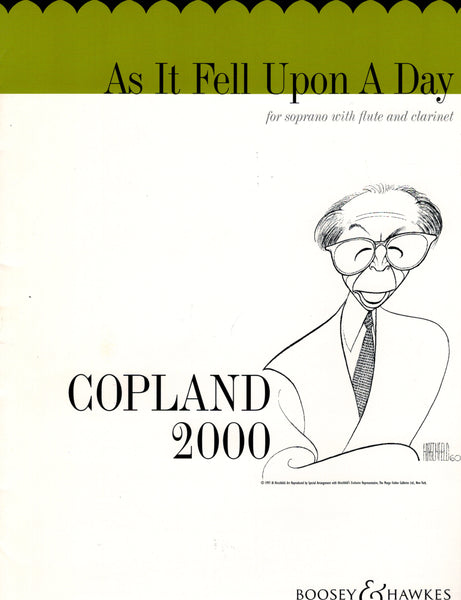 Copland - As It Fell Upon a Day - Soprano with Flute and Clarinet