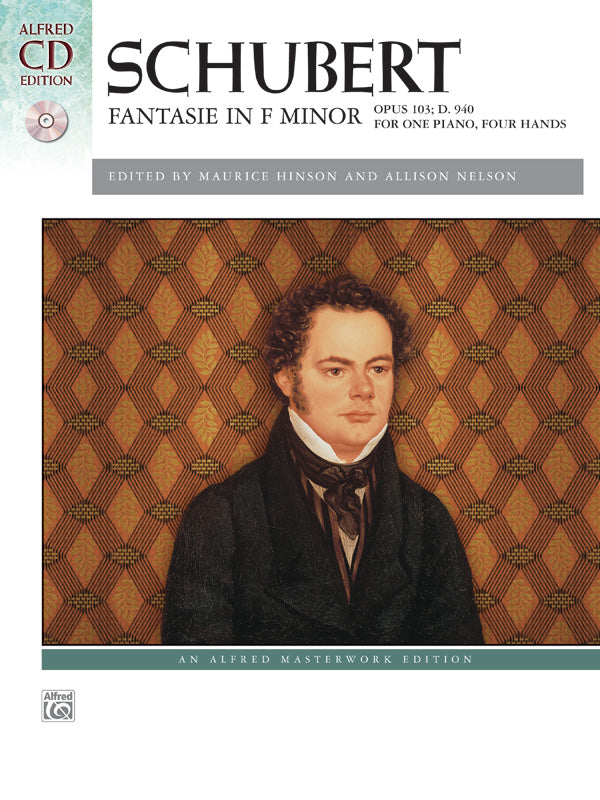 Schubert, eds. Hinson and Nelson - Fantasie in F Minor Op. 103 (w/CD) - Piano, 4 Hands