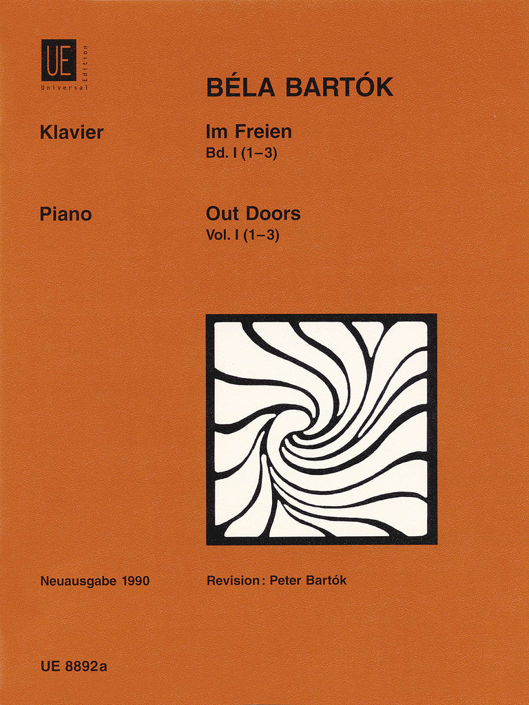 Bartok, ed. Bartok, P. – Out of Doors, Vol. I – Piano