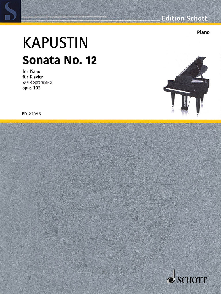 Kapustin – Sonata No. 12, Op. 102 – Piano