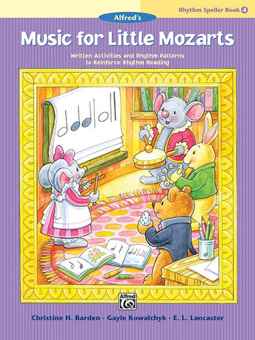 Music for Little Mozarts: Rhythm Speller, Book 4 - Piano Method