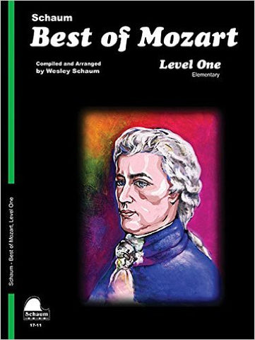 Schaum - Best of Mozart Level 1 - Piano Method