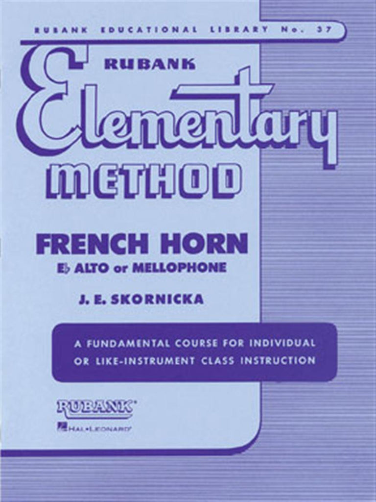 Rubank - Elementary Horn Method - Horn Method