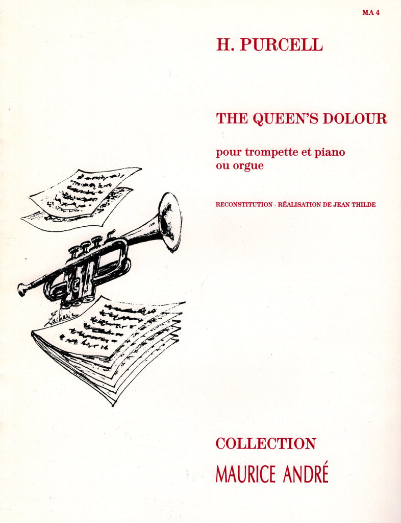 Purcell, ed. Thilde - The Queen's Dolour - Trumpet and Continuo