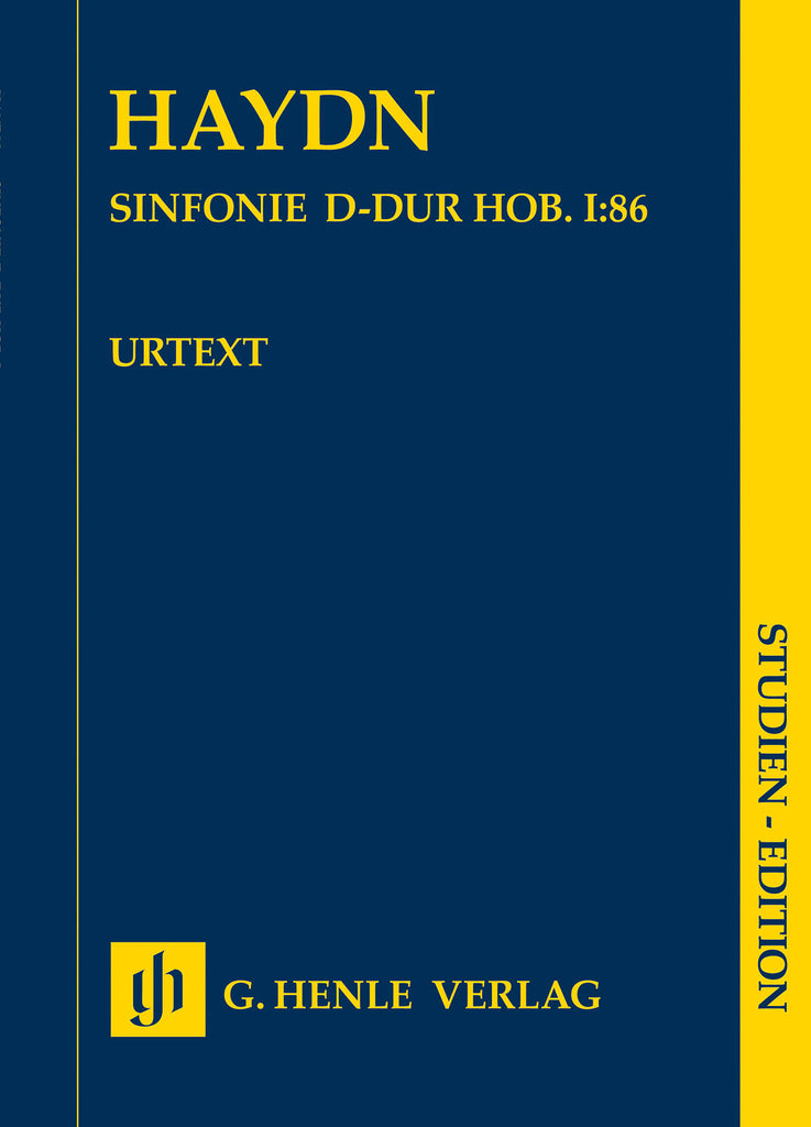 Haydn, eds. Gerlach and Lippe – Symphony in D Major, Hob. I:86 – Study Score