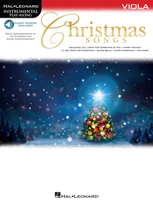 Hal Leonard's Viola Play-Along: Christmas Songs (w/Audio Access) - Viola Solo