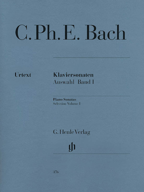 Bach, C.P.E. – Selected Piano Sonatas, Vol. 1 – Piano