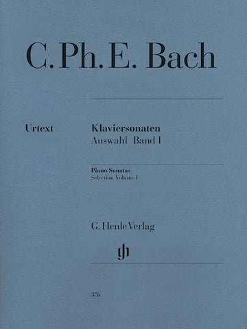 Bach, C.P.E. – Selected Piano Sonatas, Vol. 1 – Piano