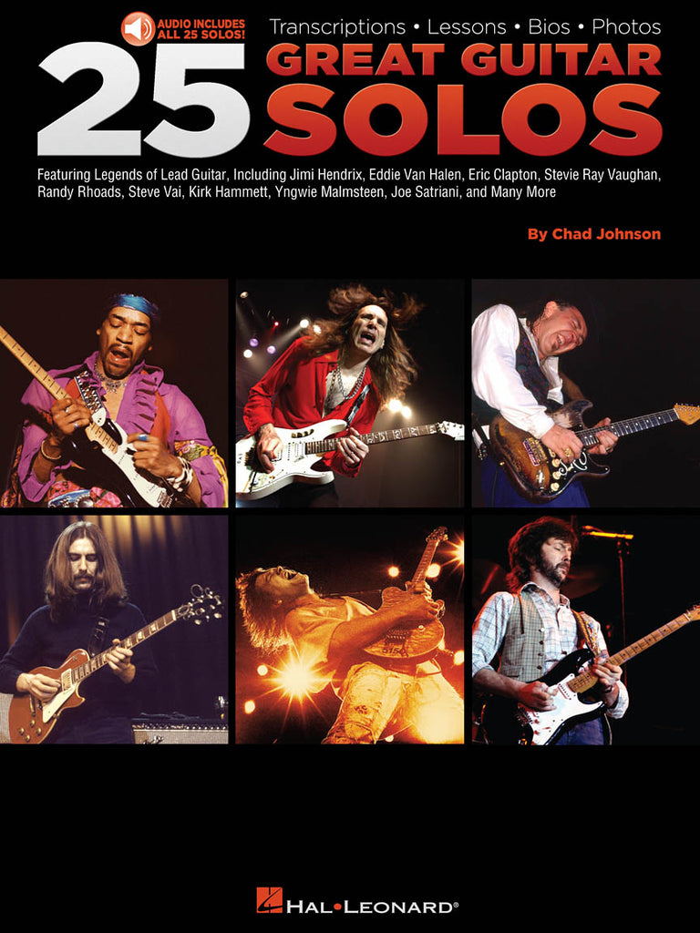 Various - 25 Great Guitar Solos Transcriptions - Guitar Transcriptions