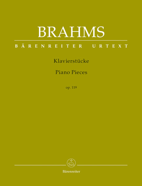 Brahms, ed. Kohn – Piano Pieces, Op. 119 – Piano