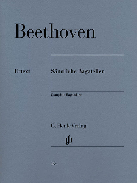 Beethoven, ed. von Irmer – Complete Bagatelles – Piano