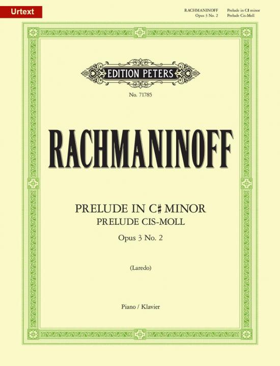 Rachmaninoff - Prelude in C# Minor - Piano Solo