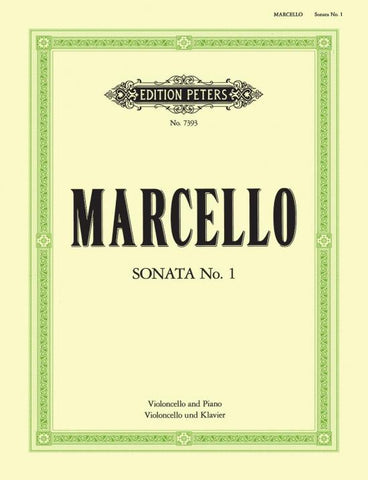 Marcello, ed. Schulz - Sonata No. 1 - Cello and Piano