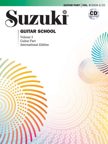 Suzuki Guitar School: Volume 3 (International) (w/CD) - Guitar Method