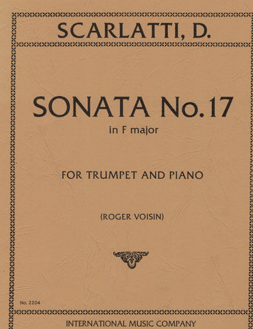 Scarlatti, ed. Voisin - Sonata No. 17 in F Major - Trumpet and Piano