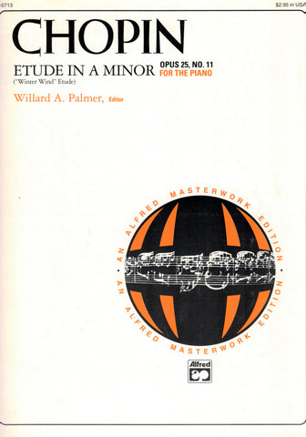 Chopin – Etude in A Minor, Op. 25/11 – Piano