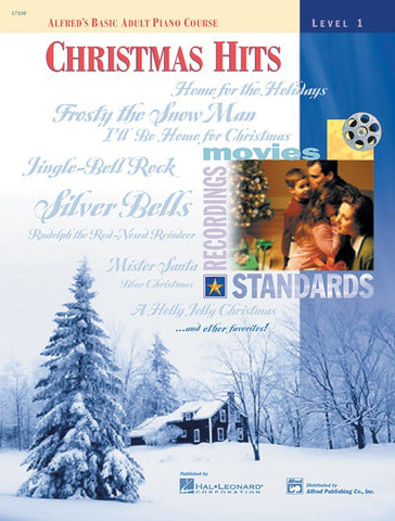 Alfred's Basic Adult: Christmas Hits, Level 1 - Piano Method