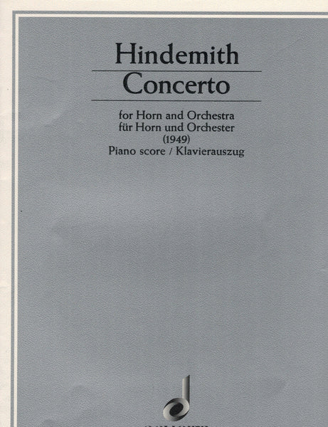Hindemith - Concerto - Horn and Piano