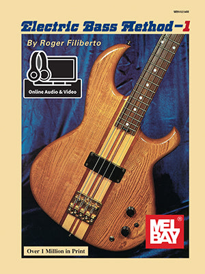 Filiberto - Electric Bass Method 1 (w/Audio Access) - Electric Bass Guitar Method