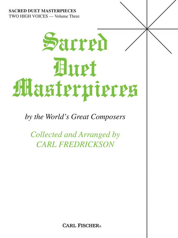 ed./arr. Fredrickson - Sacred Duet Masterpieces: Vol. 3 - 2 High Voices