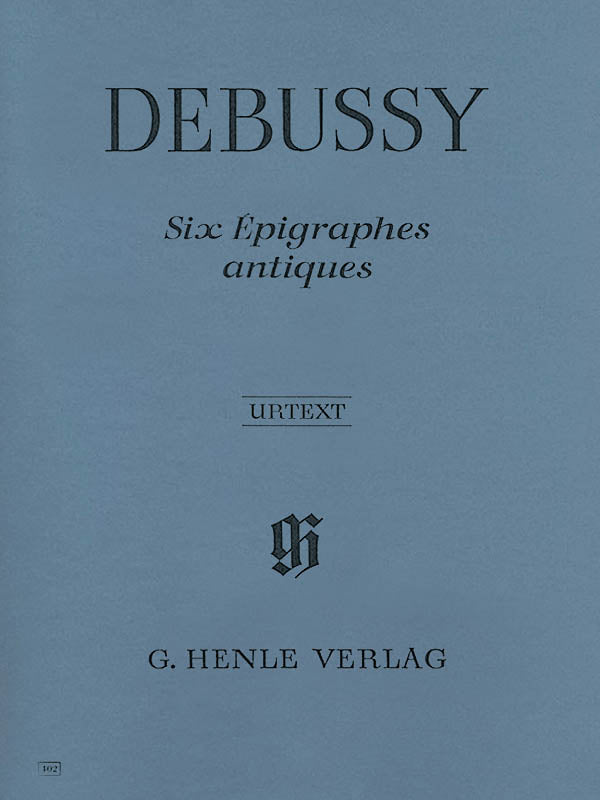 Debussy – Six Epigraphes Antiques – Piano