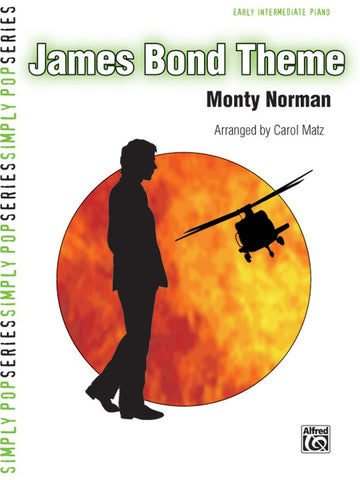 Norman, arr. Matz - James Bond Theme - Easy Piano Single Sheet