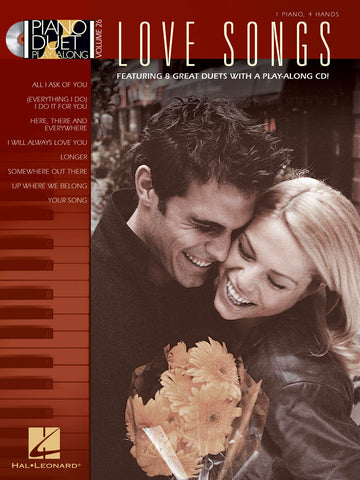 Various - Love Songs (w/ CD) - Piano, 4 Hands