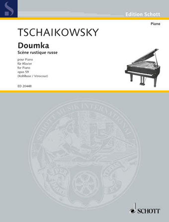 Tchaikovsky - Doumka: Scène Rustique Russe, Op. 59 - Piano