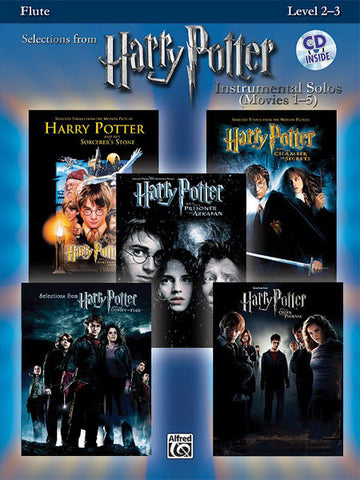 Various - Harry Potter Instrumental Solos (Movies 1-5) (w/CD) - Flute and Piano