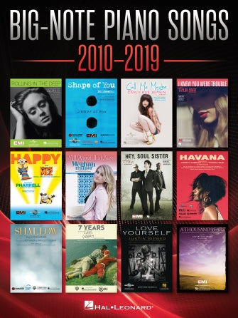Various - Big-Note Piano Songs 2010-2019 - Easy Piano Anthology
