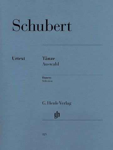 Schubert - Selected Dances - Piano Solo