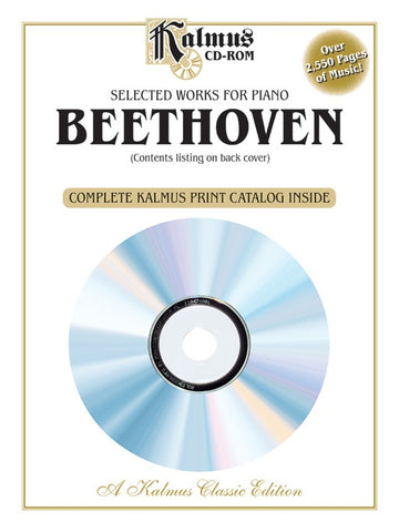 Beethoven – Kalmus Digital Library: Beethoven Selected Piano Works – Piano