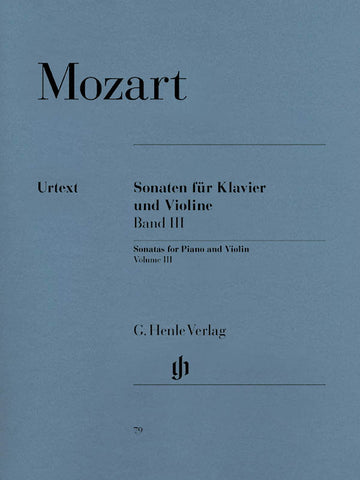 Mozart - Violin Sonatas, Vol. 3 - Violin and Piano