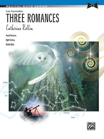 Rollin - Three Romances - Late Intermediate Piano Solo